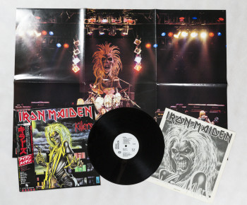 Iron Maiden Killers, EMI japan, LP Promo
