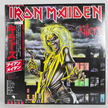 Iron Maiden Killers, EMI japan, LP Promo