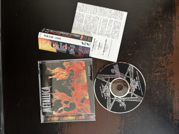 Metallica Load, Sony japan, CD Promo