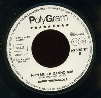 Metallica Nothing Else Matters, Polygram italy, 7" Promo