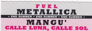 Metallica Fuel, Polygram italy, 7" Promo