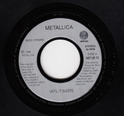 Metallica Until It Sleeps, Vertigo france, 7" Promo