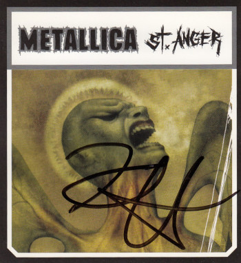Metallica St Anger (single), Vertigo germany, 3"