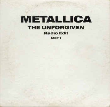 Metallica The Unforgiven, Vertigo australia, CD Promo