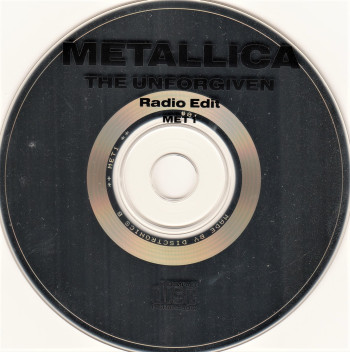 Metallica The Unforgiven, Vertigo australia, CD Promo