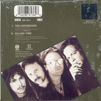 Metallica The Unforgiven, Vertigo/Phonogram france, Single