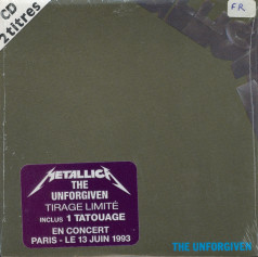 Metallica The Unforgiven, Vertigo/Phonogram france, Single