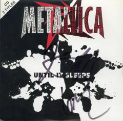 Metallica Until It Sleeps, Vertigo france, Single