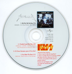 Metallica Die, Die My Darling, Universal/Polygram mexico, CD Promo
