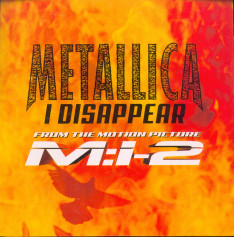 Metallica I Disappear, Hollywood germany, Single