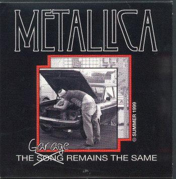 Metallica The Garage Remains The Same, MetClub usa, CD Promo