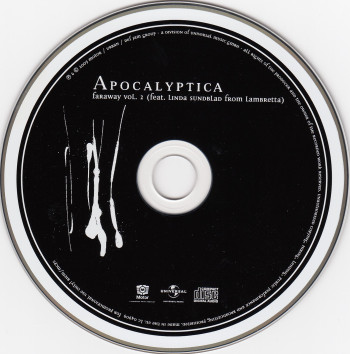 Apocalyptica Faraway vol 2, Universal europe, CD Promo