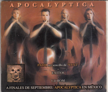 Apocalyptica Cult, Vertigo/Mercury/Universal mexico, CD Promo