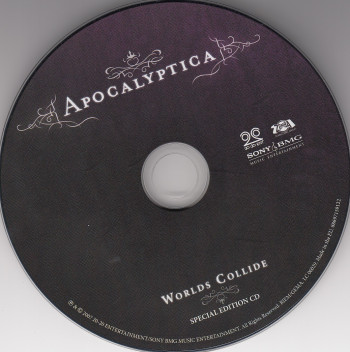 Apocalyptica Worlds Collide, Sony/BMG europe, CD