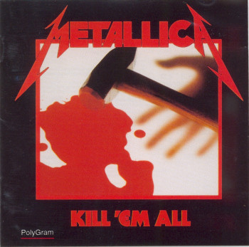 Metallica Kill'Em All, Vertigo/Polygram argentina, CD Misprint