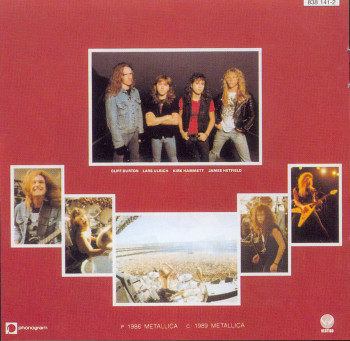 Metallica Master Of Puppets, Vertigo/Polygram argentina, CD Promo