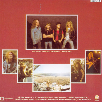 Metallica Master Of Puppets, Vertigo australia, CD gold
