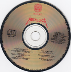 Metallica Creeping Death/Jump In The Fire, Vertigo australia, CD