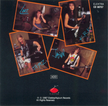 Metallica Garage Days Re-Revisited, Elektra canada, CD