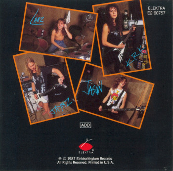 Metallica Garage Days Re-Revisited, Elektra usa, CD Misprint