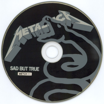 Metallica Sad But True, Vertigo united kingdom, Maxi