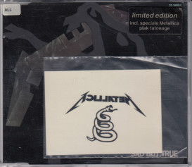 Metallica Sad But True, Vertigo germany, Maxi