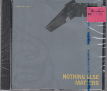 Metallica Nothing Else Matters, Vertigo/Polygram mexico, CD