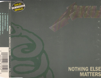 Metallica Nothing Else Matters, Vertigo/Polygram brazil, Maxi