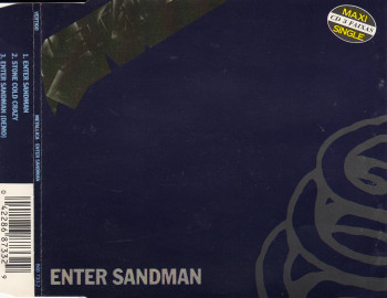 Metallica Enter Sandman, Vertigo/Polygram brazil, Maxi