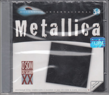 Metallica Metallica, Vertigo brazil, CD