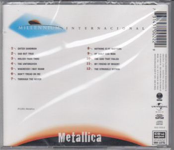 Metallica Metallica, Vertigo brazil, CD