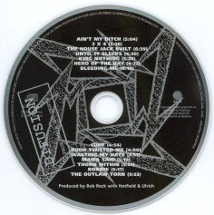 Metallica Load, Vertigo argentina, CD Promo