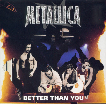 Metallica Better Than Thou, Elektra usa, CD Promo