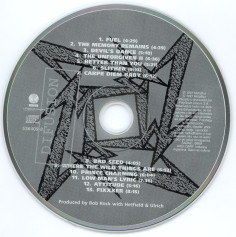 Metallica Reload, Vertigo argentina, CD Promo