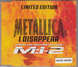 Metallica I Disappear, Hollywood germany, Maxi black