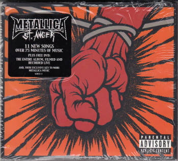 Metallica St Anger, Elektra usa, CD Promo