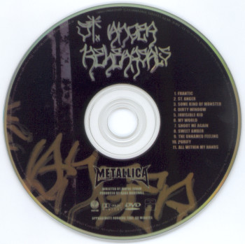 Metallica St Anger, Vertigo united kingdom, CD Promo