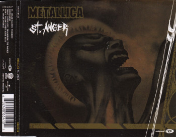 Metallica St Anger (single), Vertigo/Universal argentina, Maxi Promo