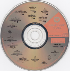Metallica The Unnamed Feeling, Warner Music canada, CD Promo