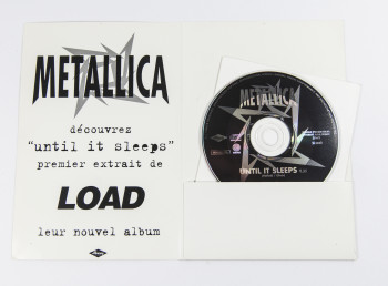 Metallica Until It Sleeps, Vertigo france, CD Promo