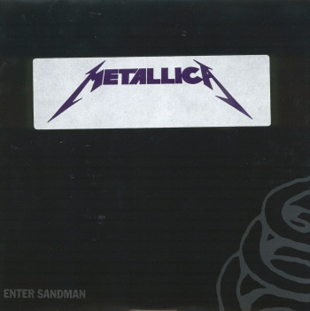 Metallica Enter Sandman, Vertigo/Phonogram france, 7" Promo