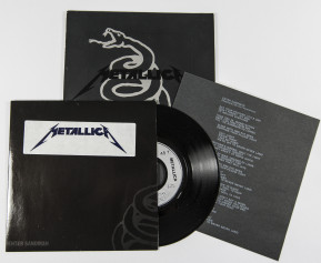Metallica Enter Sandman, Vertigo/Phonogram france, 7" Promo