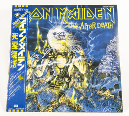 Iron Maiden Live After Death, EMI japan, LP