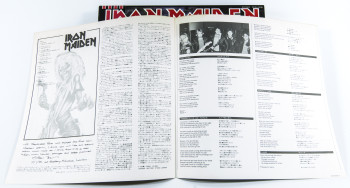 Iron Maiden Killers, EMI japan, LP