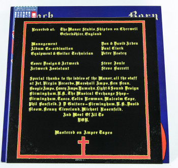 Black Sabbath Born Again, Vertigo japan, LP