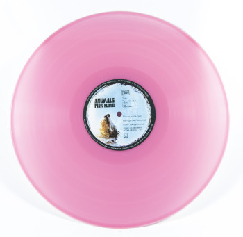 Pink Floyd Animals, Harvest Records france, LP pink translucent
