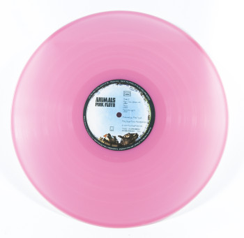 Pink Floyd Animals, Harvest Records france, LP pink translucent