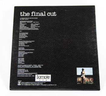 Pink Floyd The Final Cut, CBS/Sony japan, LP Promo