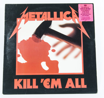 Metallica Kill'Em All, Elektra usa, LP