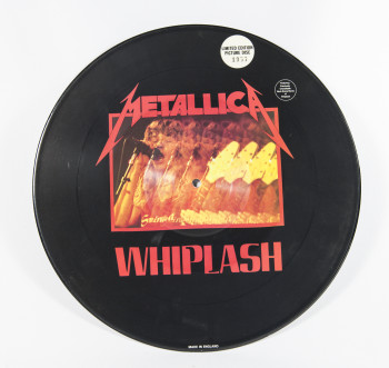 Metallica Whiplash, Megaforce united kingdom, 12"